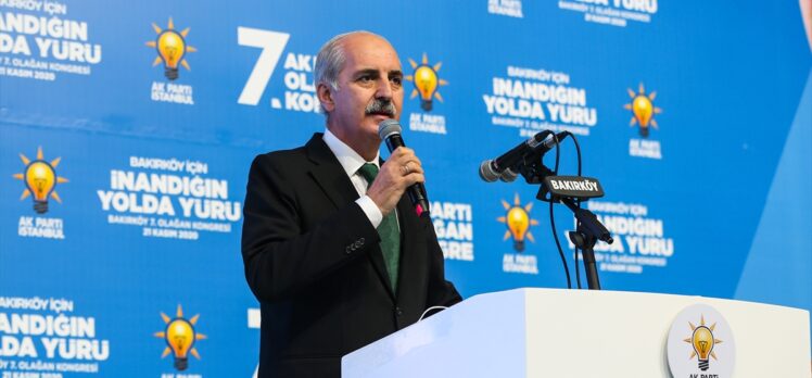 Kurtulmuş, AK Parti Bakırköy 7. Olağan İlçe Kongresi'nde konuştu: