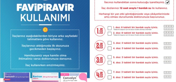 Sağlık Bakanlığının Kovid-19 tedavisinde doğru ilaç kullanımına yönelik broşürleri tüm illere gönderildi