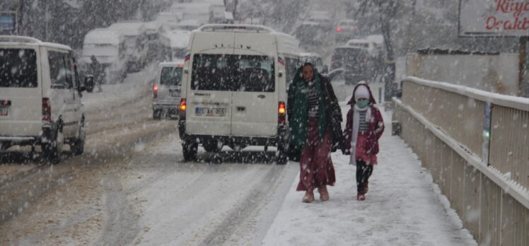 Şemdinli'de kar yağışı hayatı olumsuz etkiledi