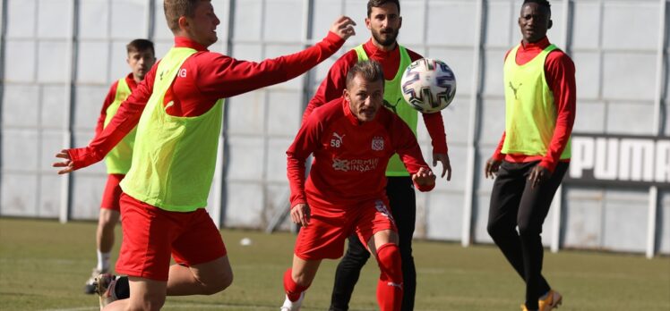 Sivasspor'da Fatih Karagümrük maçı hazırlıkları sürüyor