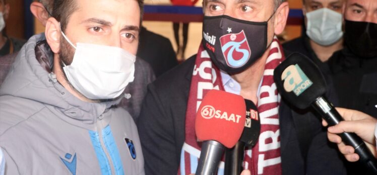 Trabzonspor'un yeni teknik direktörü Abdullah Avcı, Trabzon'a geldi