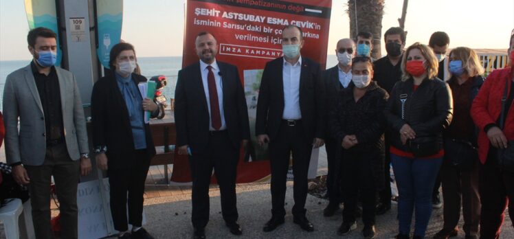 Antalya'da parka verilen isim tartışması