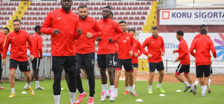 Atakaş Hatayspor, Fatih Karagümrük maçının hazırlıklarını tamamladı