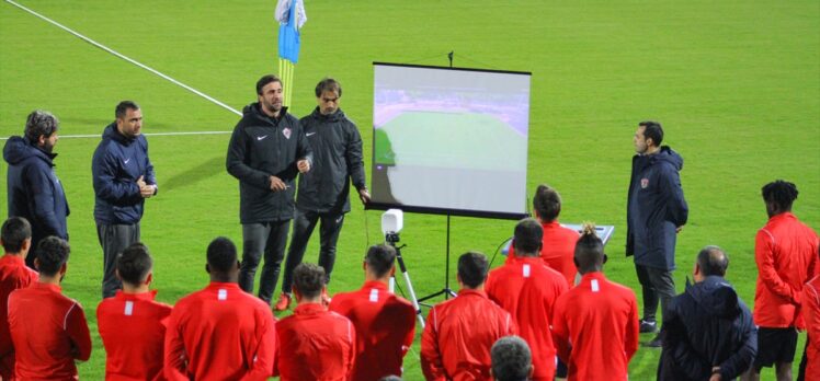 Atakaş Hatayspor, Galatasaray maçının hazırlıklarını sürdürdü