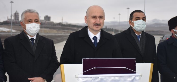 Bakan Karaismailoğlu: Bakü-Tiflis-Kars hattında yapılan taşımalarda yüzde 116 artış oldu