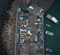 “Batı Karadeniz'in incisi” Akçakoca'da sessizlik havadan görüntülendi