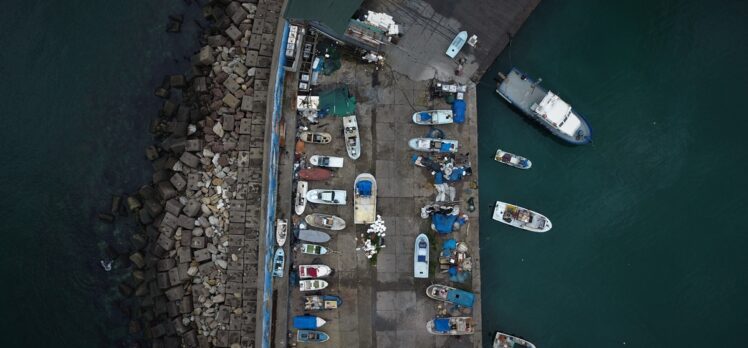 “Batı Karadeniz'in incisi” Akçakoca'da sessizlik havadan görüntülendi