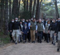 CHP Genel Başkanı Kılıçdaroğlu, Hacıosman Atatürk Kent Ormanı'nı gezdi