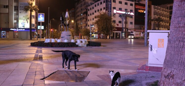 Ege'de sokağa çıkma kısıtlamasına uyuluyor