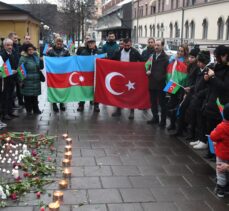 Ermenistan askerlerinin şehit ettiği Azerbaycanlılar İsveç'te anıldı