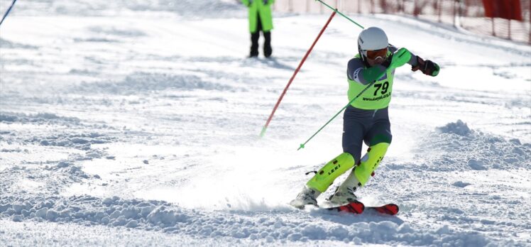 FIS Uluslararası Alp Disiplini Anadolu Kupası devam ediyor