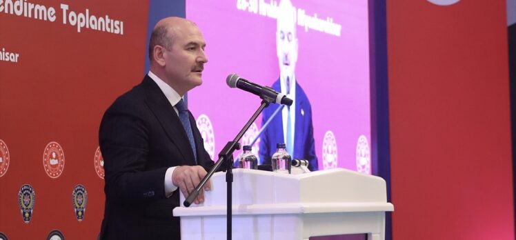 İçişleri Bakanı Soylu, Tanık Koruma Dairesi Başkanlığı Birim Amirleri Strateji ve Değerlendirme Toplantısı'nda konuştu: (1)