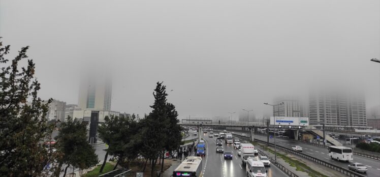 İstanbul'da yoğun sis