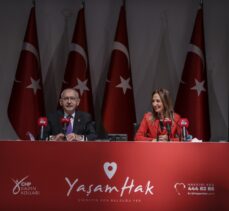 Kılıçdaroğlu, CHP Kadın Kolları'nın YaşamHak Projesi'nin tanıtım toplantısında konuştu: