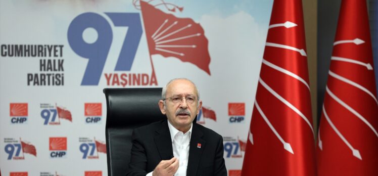Kılıçdaroğlu, CHP Parti İçi Eğitim Birimi'nin 100. Yönetim Kurulu toplantısında konuştu: