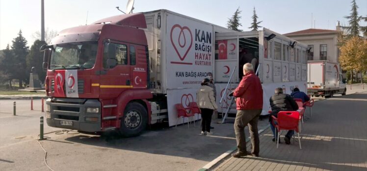 Kırklareli'nde kan bağışında bulunanlar sokağa çıkma kısıtlamasından muaf tutuldu