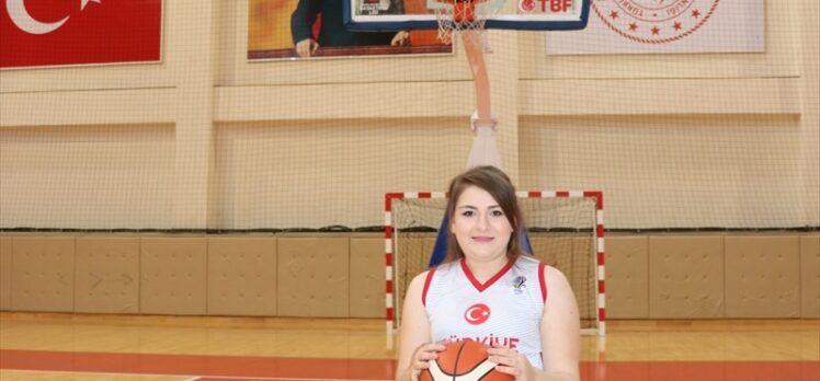 Milli basketbolcu Ebru tekerlekli sandalyeden attığı sayılarla hayata yeniden bağlandı