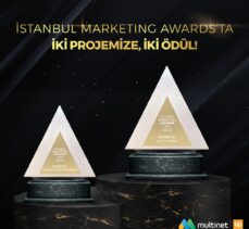 Multinet Up'a İstanbul Marketing Awards'tan iki kategoride “gold” ödül