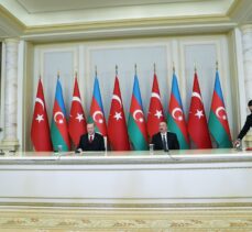 Cumhurbaşkanı Erdoğan: “(Karabağ) Azerbaycan yönetimi inanıyorum ki orayı da hiç gecikmeden, 3-5 yıl içerisinde çok daha farklı bir hale getirecektir”