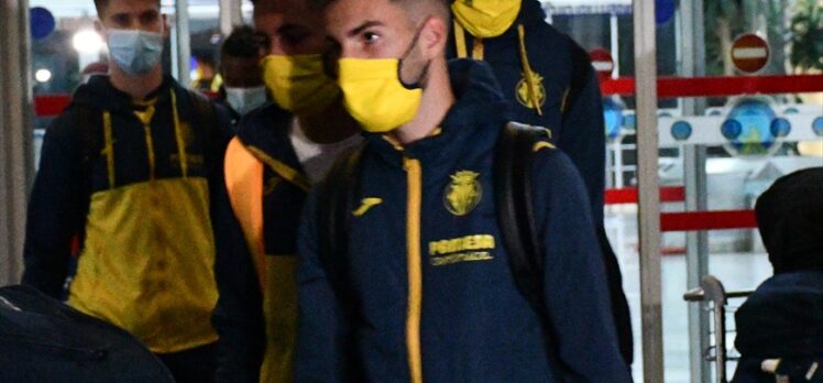 Villarreal kafilesi Sivas'a geldi