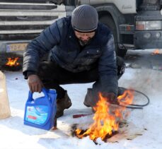 Ağrı'da termometreler sıfırın altında 33 dereceyi gösterdi