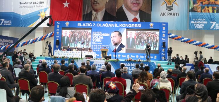 AK Parti Genel Sekreteri Fatih Şahin, Elazığ 7. Olağan İl Kongresi'nde konuştu: