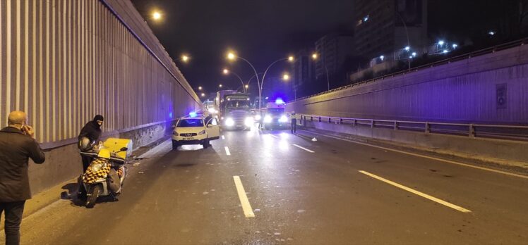 Ankara'da motosiklet kazası: 2 yaralı