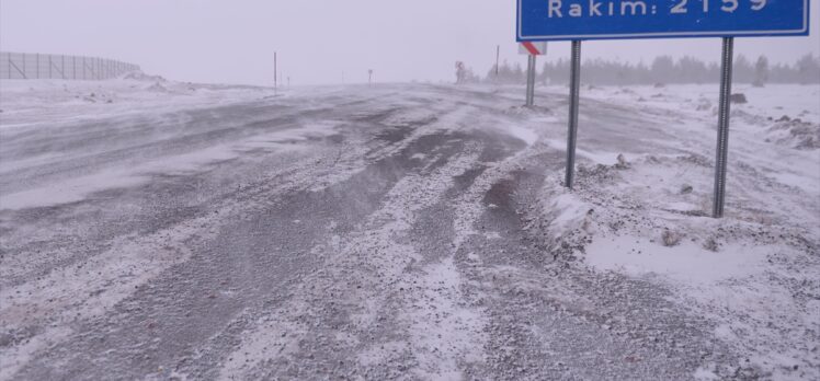 Ardahan'da kar ve tipi ulaşımı aksatıyor