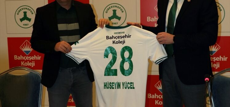 Bahçeşehir Koleji, Giresunspor'a forma sırt sponsoru oldu