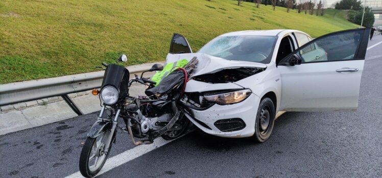 Başakşehir'de trafik kazası: 1 ölü