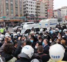 Batman'da polis izinsiz gösteriye müdahale etti