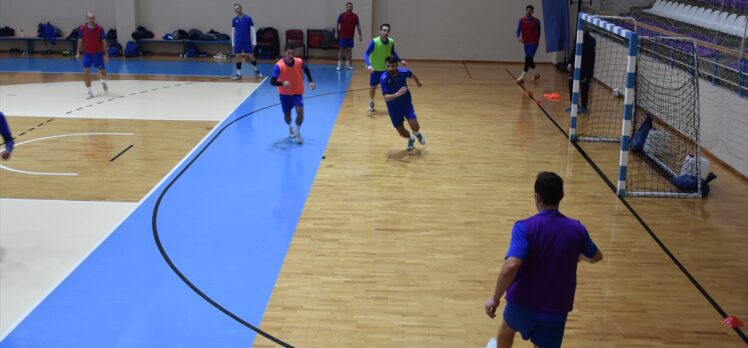 Belçika'nın şampiyon futsal takımı, salgında kamp için Afyonkarahisar'ı tercih etti