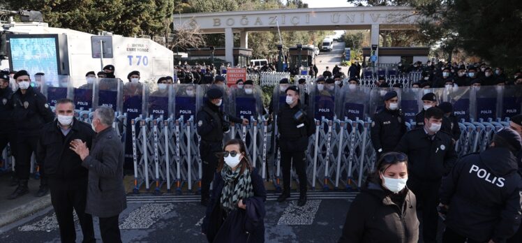 Boğaziçi Üniversitesinde atama protestosu