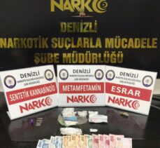 Denizli'de uyuşturucu operasyonlarında gözaltına alınan 14 zanlı tutuklandı