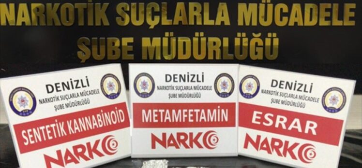 Denizli'de uyuşturucu operasyonlarında gözaltına alınan 14 zanlı tutuklandı