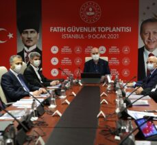 İçişleri Bakanı Soylu, Fatih Güvenlik Toplantısı'na katıldı