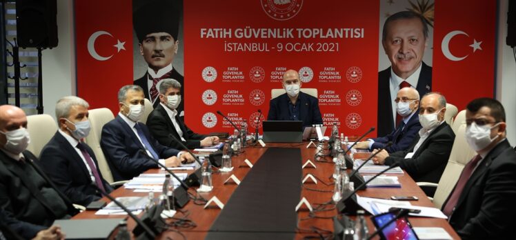 Icisleri Bakani Soylu Fatih Guvenlik Toplantisi Na Katildi Ay Haber