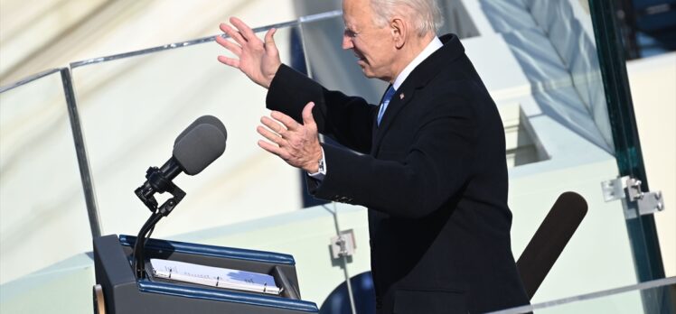 Joe Biden, yemin ederek ABD'nin 46'ncı başkanı oldu