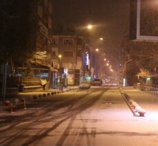 Karaman kar yağışı ile beyaza büründü