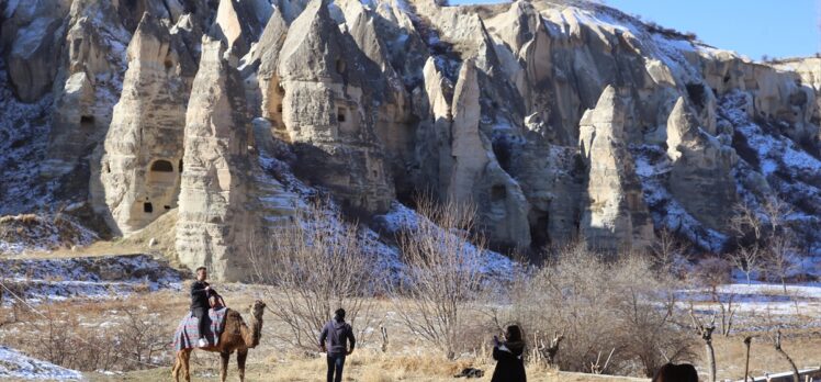 Kolombiyalı ve Meksikalı turizmciler Kapadokya'yı gezdi