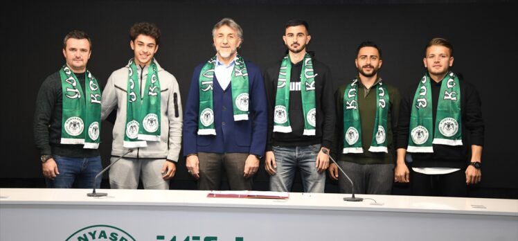 Konyaspor, 3 futbolcu transfer etti