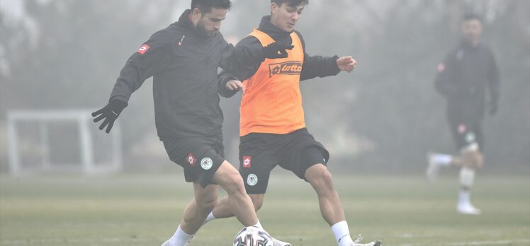 Konyaspor'da Fatih Karagümrük maçı hazırlıkları