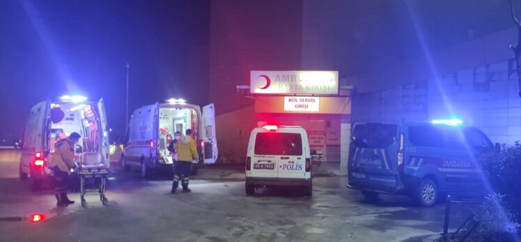 Manisa'da silahlı saldırı sonucu 3 polis yaralandı