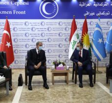 Milli Savunma Bakanı Akar, IKBY Başkanı Barzani ile görüştü, Türkmenlerle bir araya geldi