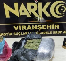 Şanlıurfa'da 5,5 kilogram esrar ele geçirildi, 4 şüpheli yakalandı