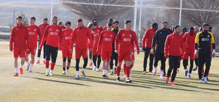 Sivasspor, Yeni Malatyaspor maçının hazırlıklarını tamamladı