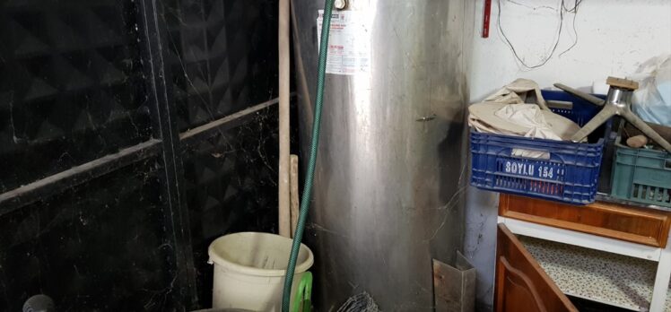 Tekirdağ'da 550 litre kaçak içki ele geçirildi