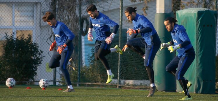 Trabzonspor, Göztepe maçı hazırlıklarına başladı