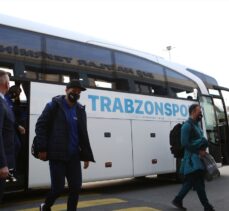 Trabzonspor kafilesi İstanbul'a gitti