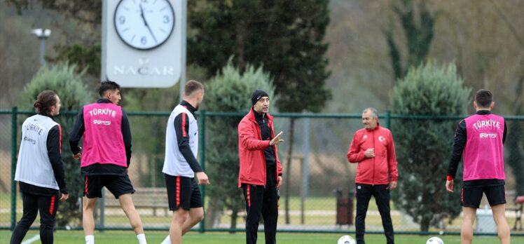 Ümit Milli Futbol Takımı hazırlıklarını sürdürdü